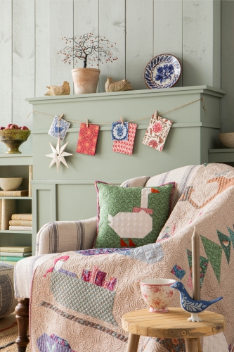 Tilda Patchwork Stoff Baumwolle - Hibernation - Sleepybird-Lafayette